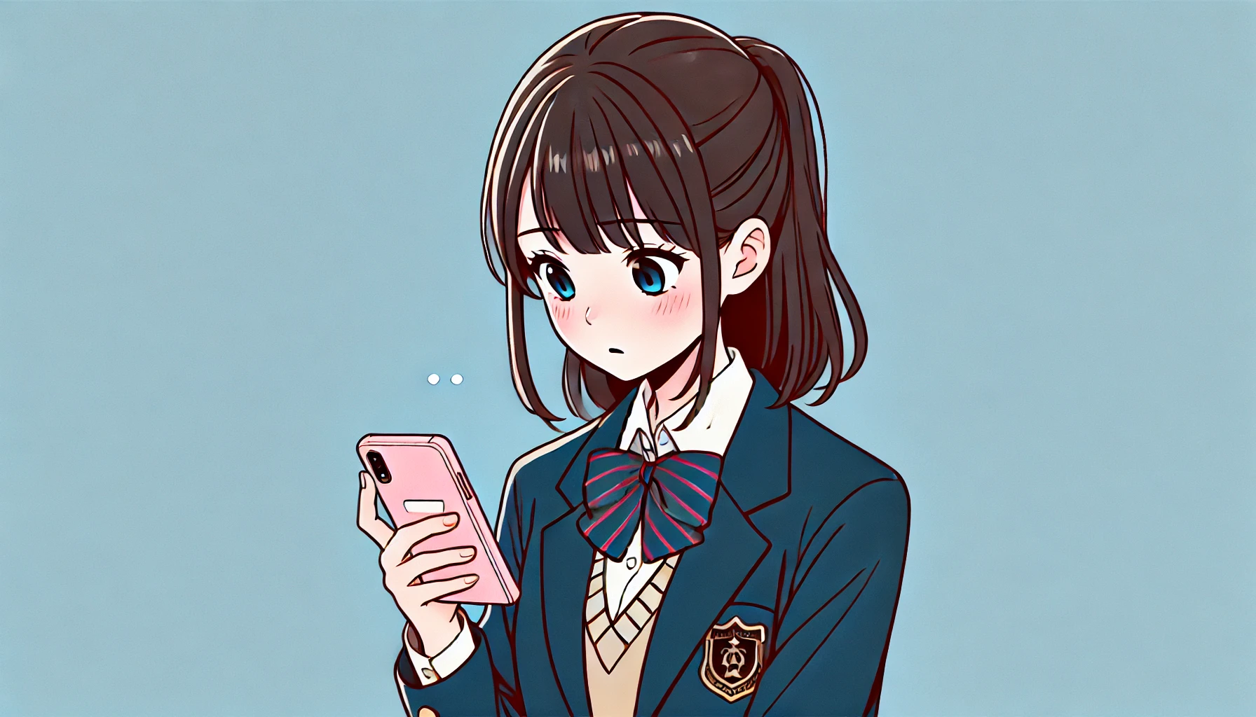 リモ活を検討している女子高生