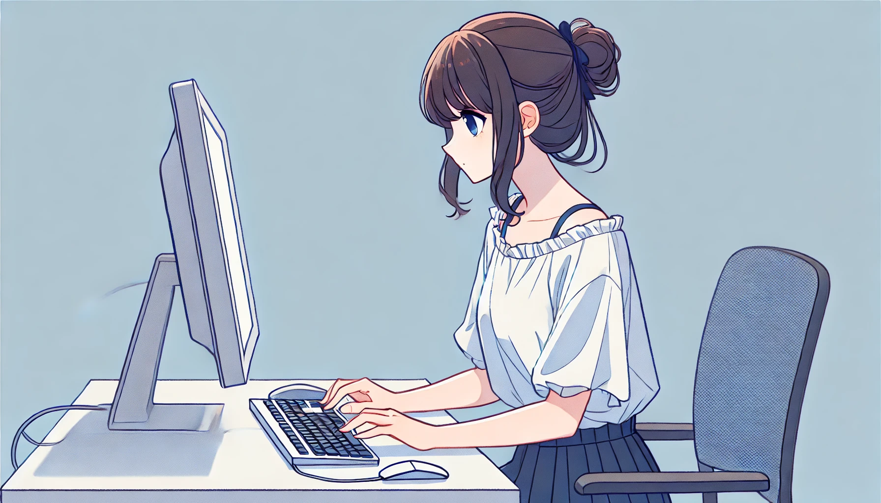 オンラインキャバクラ嬢のイメージ